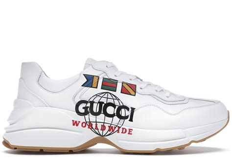 gucci rhyton sneakers worldwide|Gucci rhyton sneakers review.